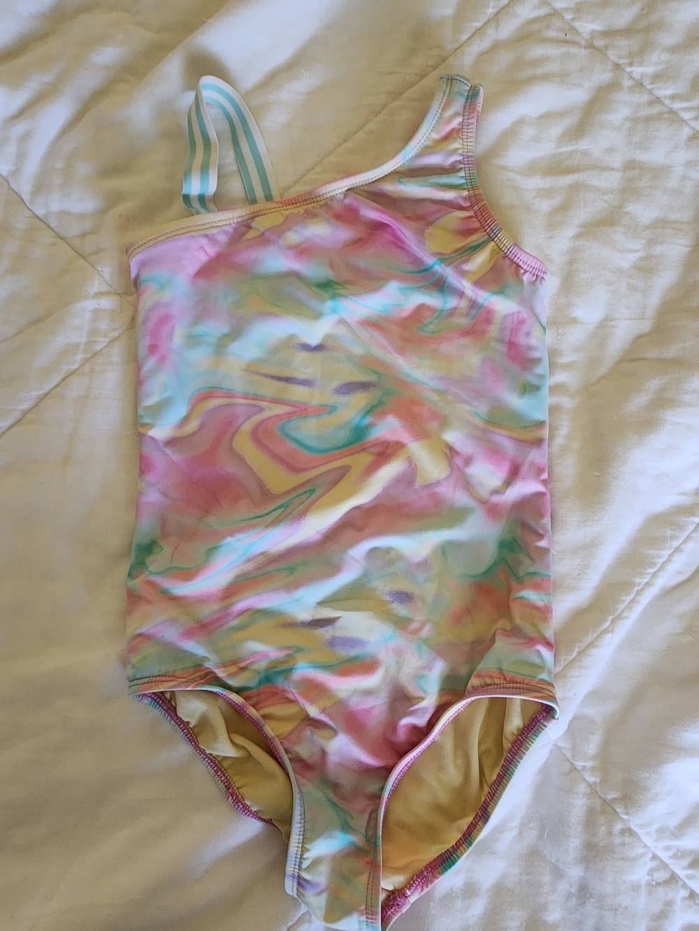 girls Lands' End One Piece Swim Suit